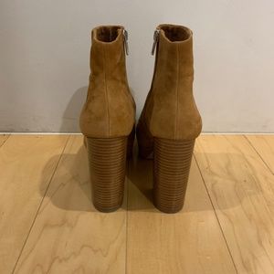 gratify cognac suede